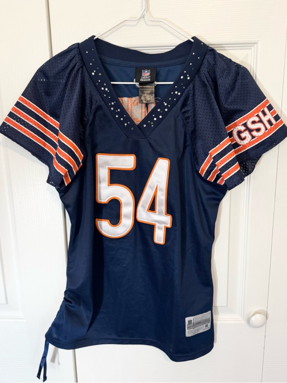 Vintage Reebok NFL Chicago Bears Brian Urlacher #54 Women's Jersey MEDIUM